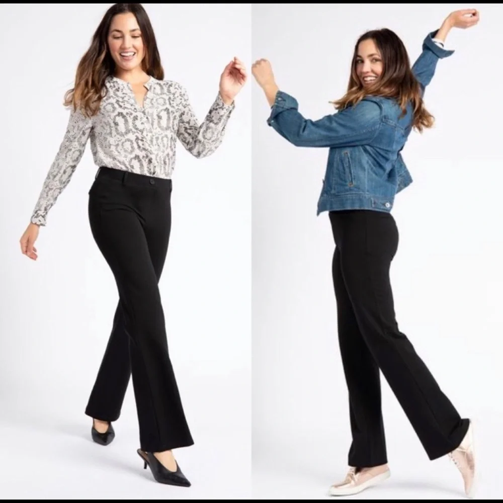 Betabrand | Ponte Trouser Pants - Picture 8 of 9